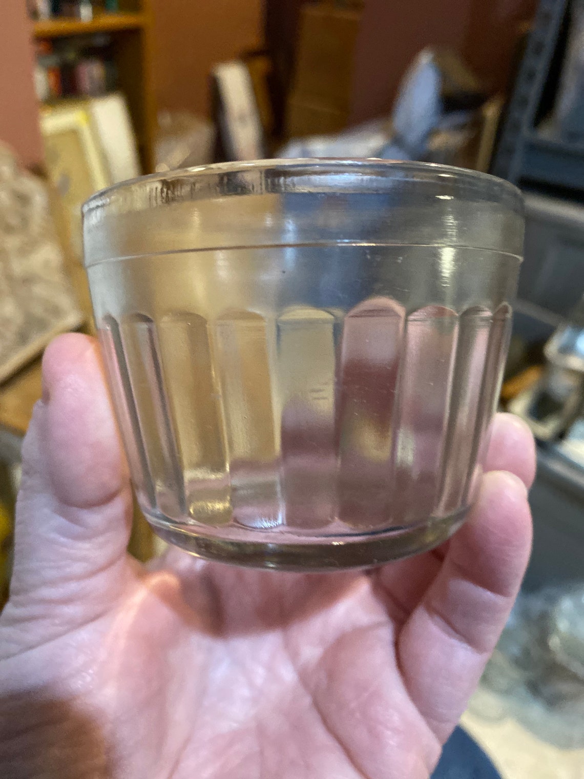 Vintage Glass Ramekins Set of 2 Etsy