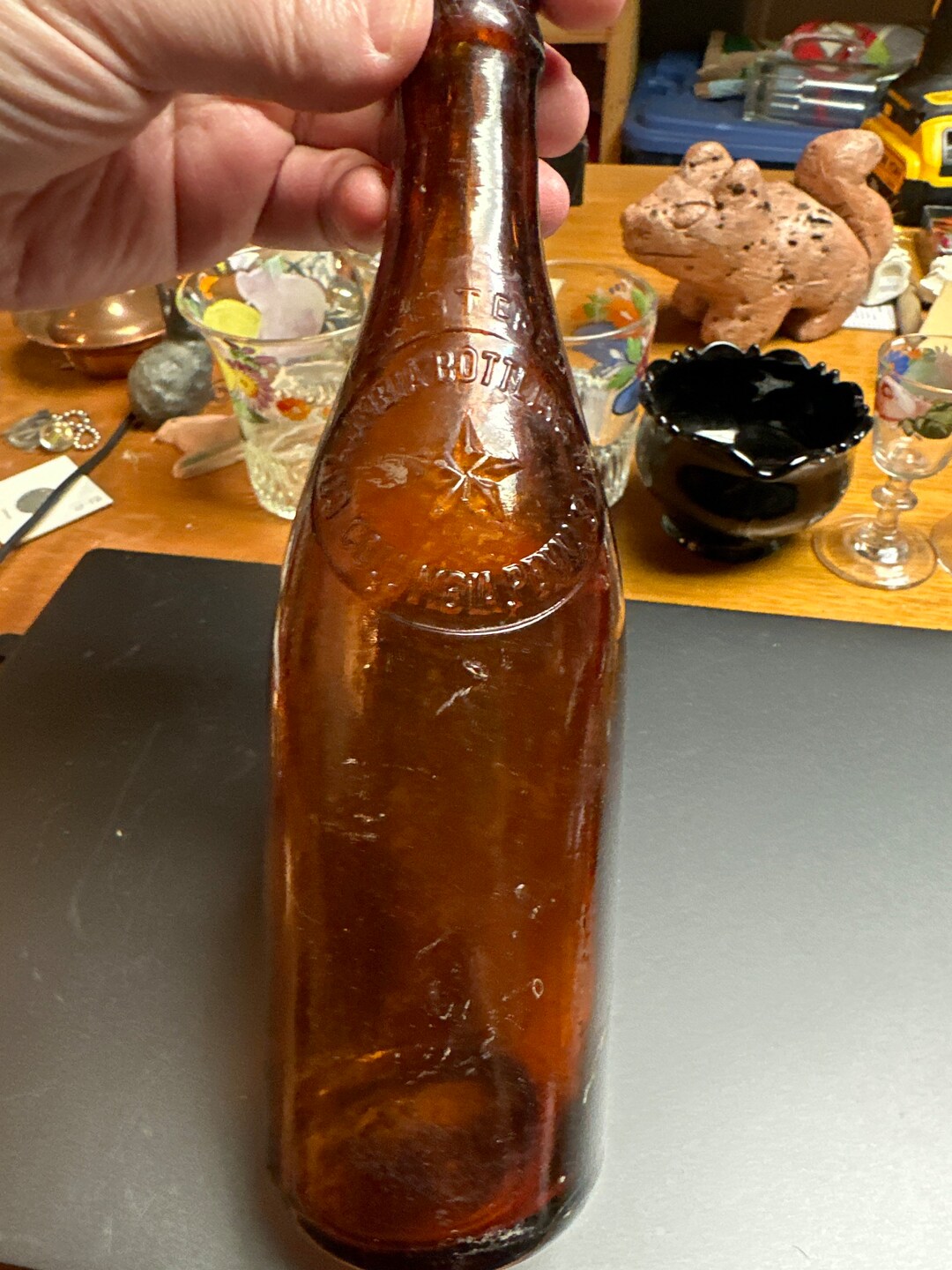 Columbia Bottling Works Bottle Etsy