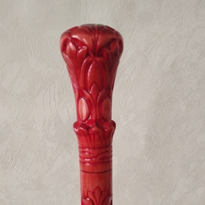 Carved wooden walking stick Unique Walking cane  Walking stick for men and women Designer walking canes hiking stick