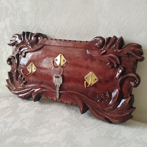 Unique wooden Key Holder for Wall