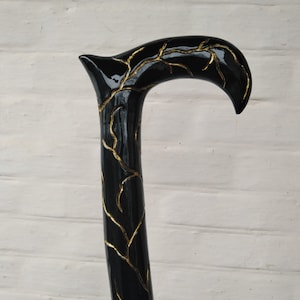 Walking sticks for hiking lightning Hand carved walking stick Designer lightning  walking canes Unique  lightning walking canes