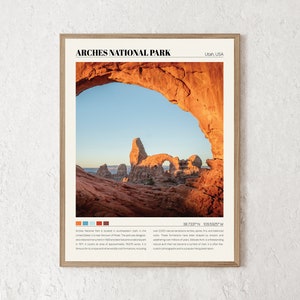 Arches National Park Print | Arches Wall Art | Arches National Park Poster | Arches Photo | Arches Canvas | Arches Wall Decor Gift