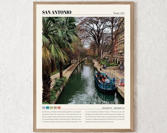 San Antonio Print | San Antonio Wall Art | San Antonio Poster | San Antonio Photo | San Antonio Canvas | San Antonio Decor Travel Gift