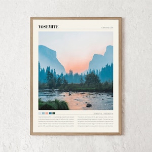 Yosemite Print | Yosemite Wall Art | Yosemite National Park Poster | Yosemite Photo | Yosemite Canvas | Yosemite Wall Decor | Yosemite Gift