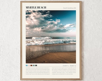 Myrtle Beach Print | Myrtle Beach Wall Art | Myrtle Beach Poster | Myrtle Beach Photo | Myrtle Beach Canvas | Myrtle Beach Travel Gift