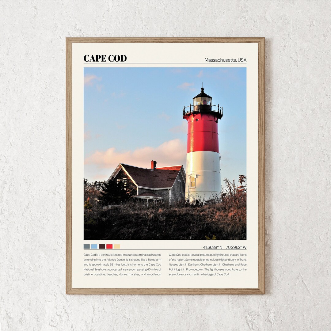 Cape Cod Print Cape Cod Wall Art Cape Cod Poster Cape Cod Photo Cape