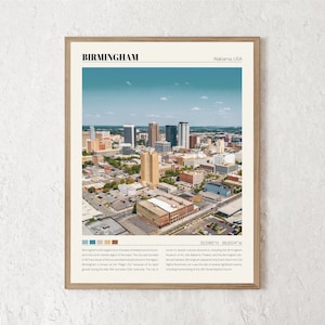 Birmingham Print | Birmingham Wall Art | Birmingham Poster | Birmingham Photo | Birmingham Canvas | Birmingham Wall Decor | Birmingham Gift