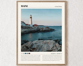 Maine Print | Maine Wall Art | Maine Poster | Maine Photo | Maine Canvas | Maine Wall Decor | Maine Travel | Maine Gift