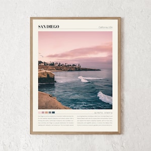 San Diego Print | San Diego Wall Art | San Diego Poster | San Diego Photo | San Diego Canvas | San Diego Wall Decor | San Diego Travel Gift