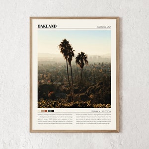 Oakland Print | Oakland Wall Art | Oakland Poster | Oakland Photo | Oakland Canvas | Oakland Wall Decor | Oakland Travel | Oakland Gift