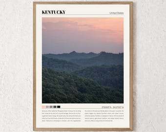 Kentucky Print | Kentucky Wall Art | Kentucky Poster | Kentucky Photo | Kentucky Canvas | Kentucky Wall Decor | Kentucky Travel Gift