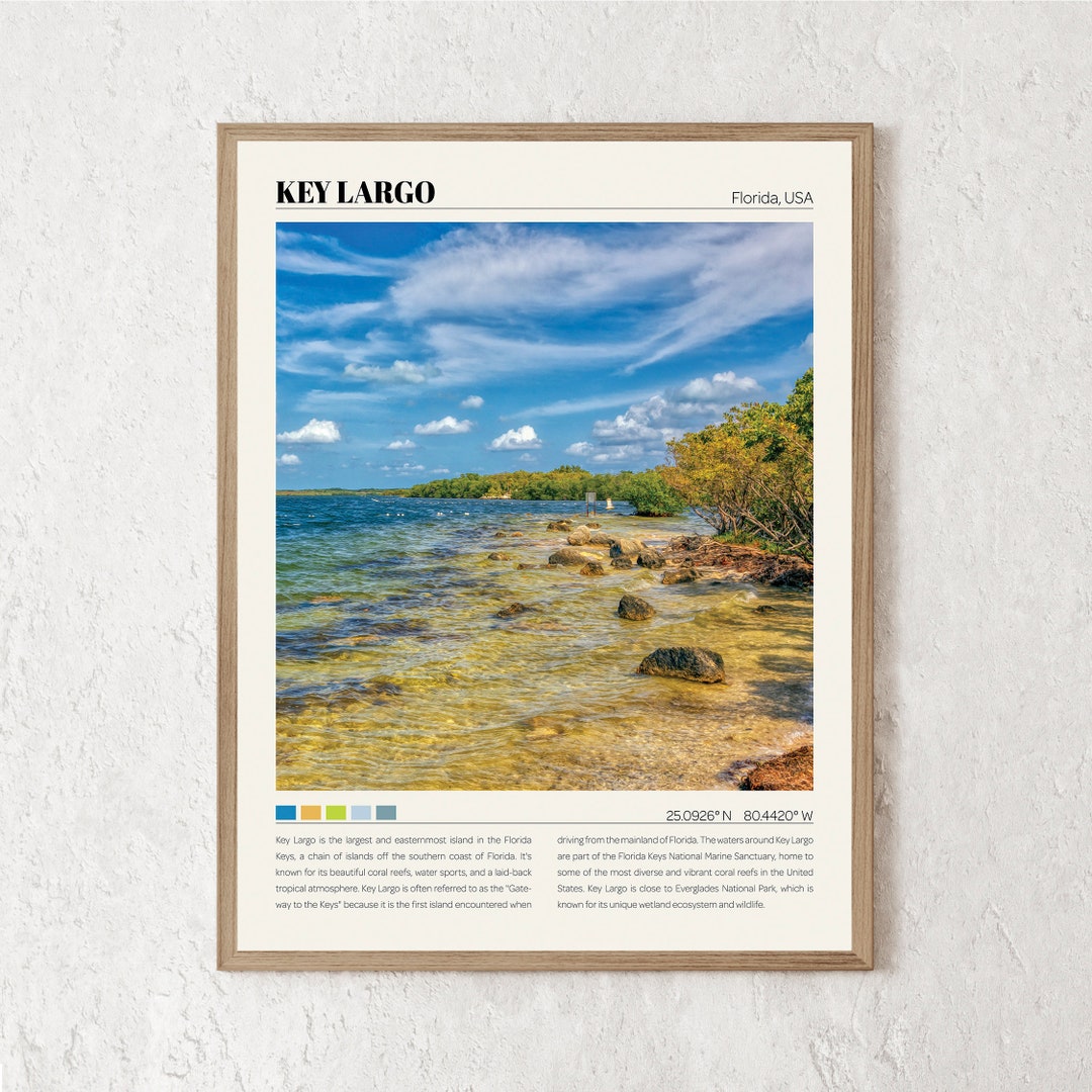 Key Largo Print Key Largo Wall Art Key Largo Poster Key Largo Photo Key