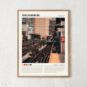 Williamsburg Print | Williamsburg Wall Art | Williamsburg Poster | Williamsburg Photo | Williamsburg Canvas | Williamsburg Decor Travel Gift