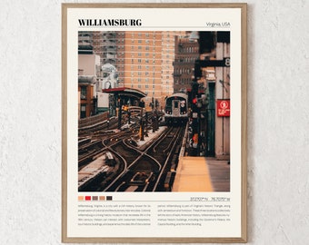 Williamsburg Print | Williamsburg Wall Art | Williamsburg Poster | Williamsburg Photo | Williamsburg Canvas | Williamsburg Decor Travel Gift