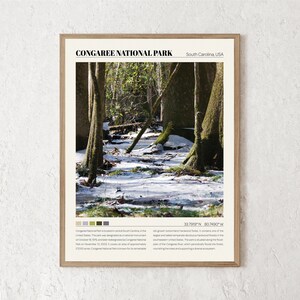 Congaree National Park Print | Congaree Wall Art | Congaree National Park Poster | Congaree Photo | Congaree Canvas | Congaree Decor Gift