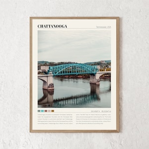 Chattanooga Print | Chattanooga Wall Art | Chattanooga Poster | Chattanooga Photo | Chattanooga Canvas | Chattanooga Decor Travel Gift