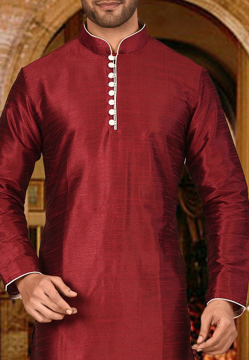 Kurta Pajama for Men Sherwani for Men Kurta Pajama Set Wedding Etsy