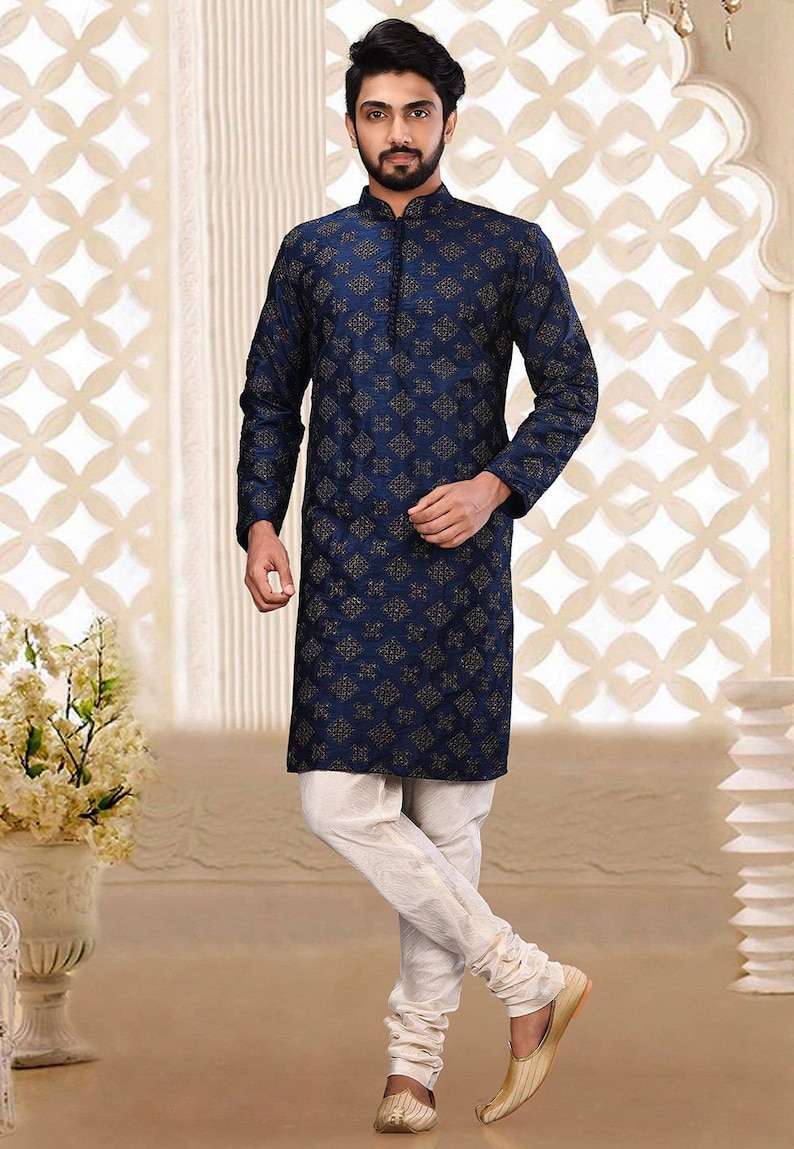 silk kurta pajama set