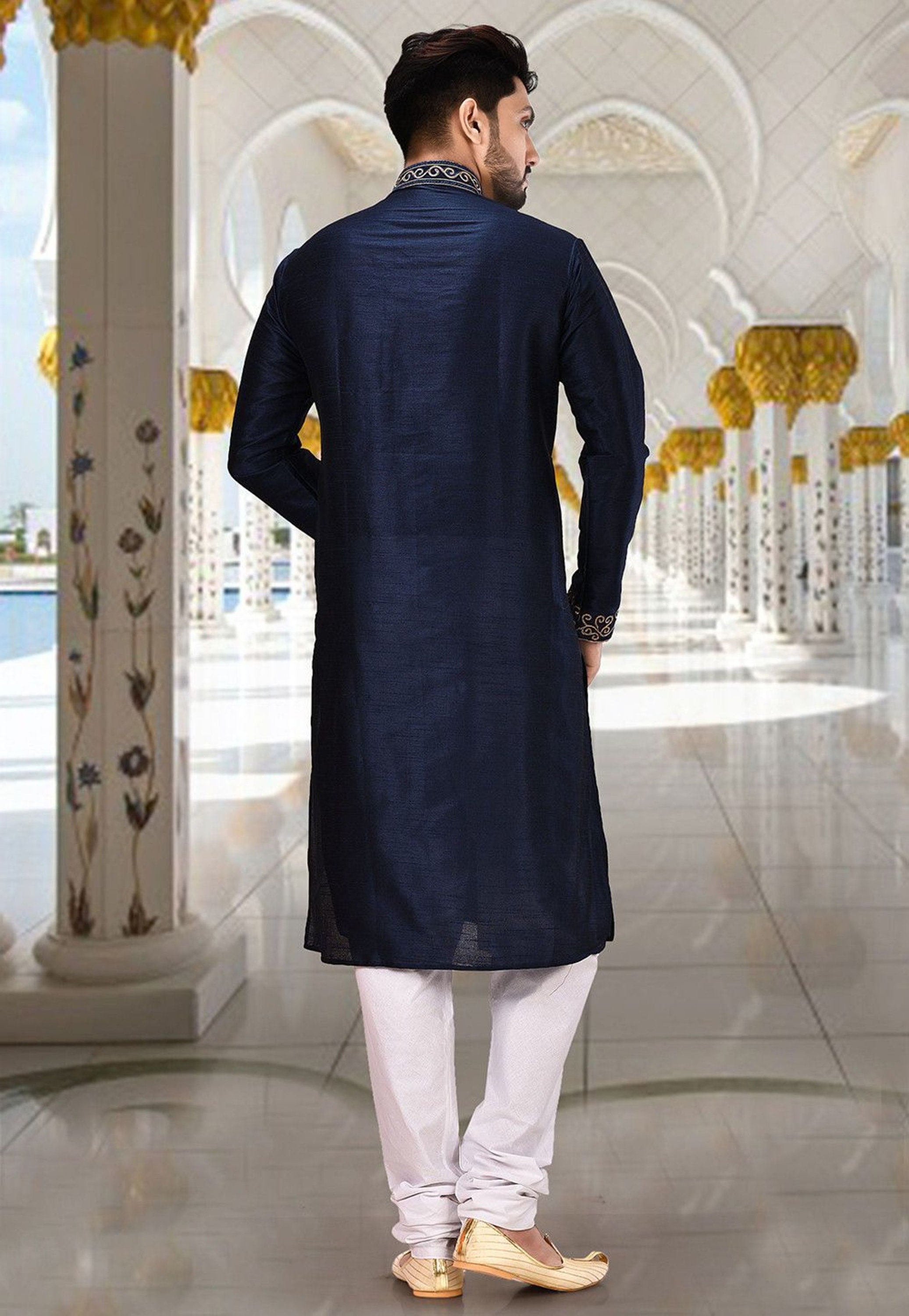 Men Kurta Pajama Set Wedding 