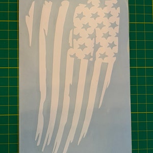 car decal American flag