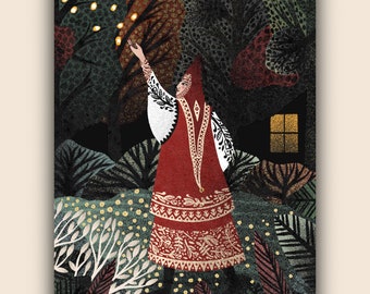 Zuzanna Original Art Print A4 - Folk Tales