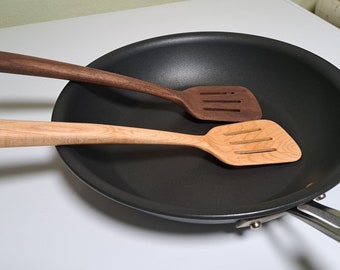 Wooden spatula, handmade