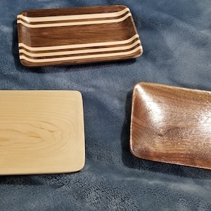 Kleines Schälchen 13x19 cm aus massivem Hartholz. Lebensmittelecht, Schälchen, Holz, Nussbaum, Buche, Eiche, Madrona, Ahorn