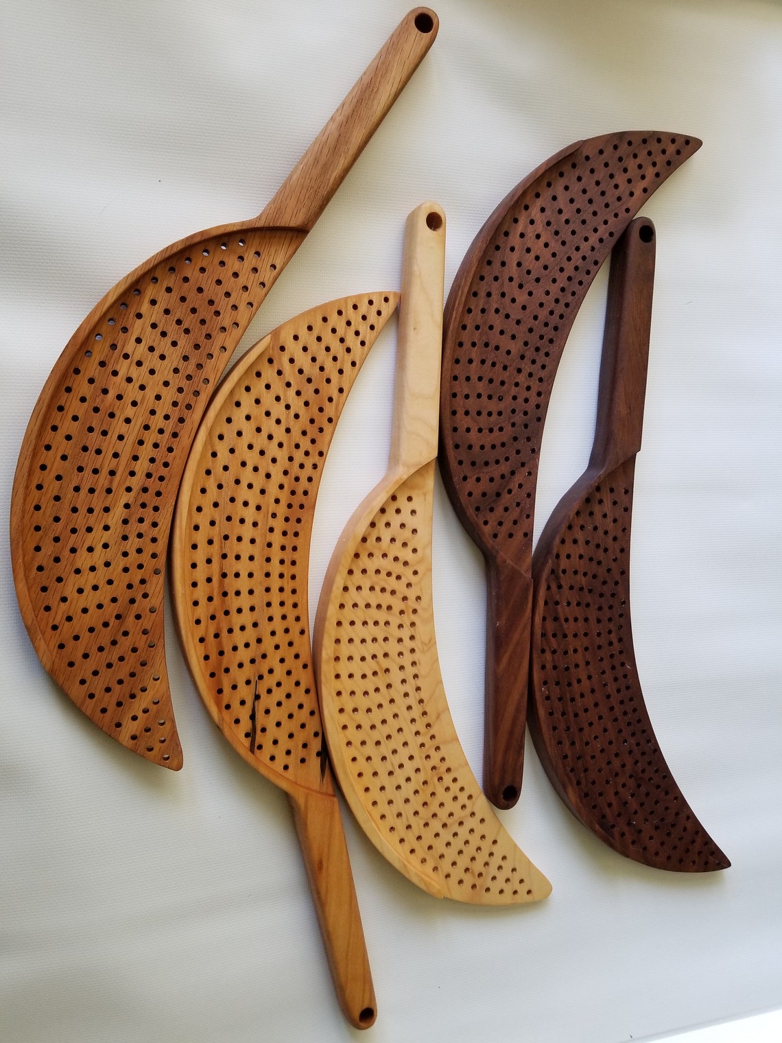 Hand Colander Silverware Wooden Spoon Wooden Strainer Etsy