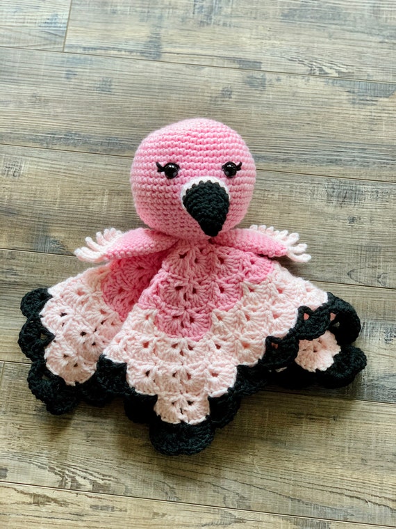 flamingo security blanket