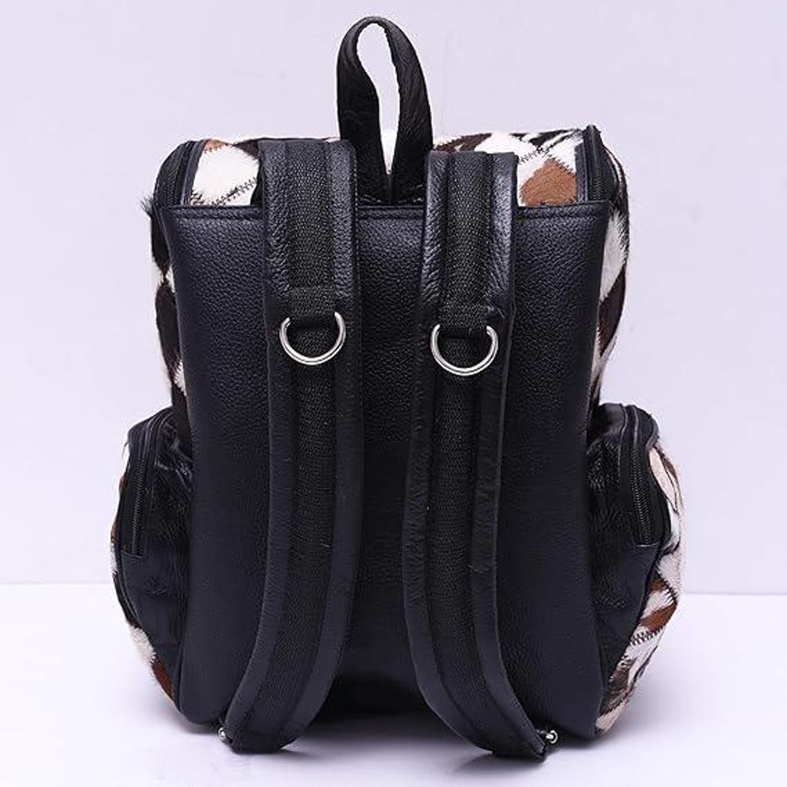 Cowhide Leather Backpack – Handcrafted Everyday Pack main image 0