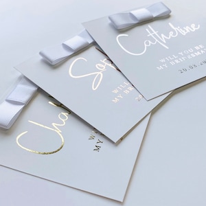 Mini impression de proposition de demoiselle d'honneur, carte Serez-vous ma demoiselle d'honneur, étiquette de demoiselle d'honneur déjouée, cadeau de proposition de demoiselle d'honneur, cadeau de demoiselle d'honneur