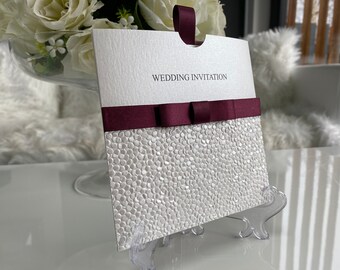 Cinderella wedding invitation