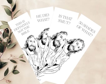Funny Jesus Bookmark: Humorous Book Lover Gift