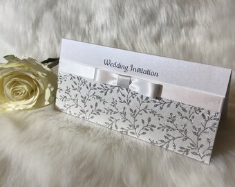 Melissa wedding invitation
