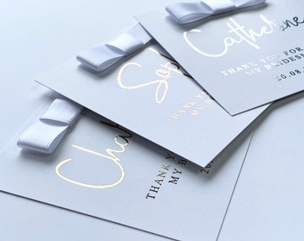 Mini Bridesmaid Thank You Print, Thank You For Being My Bridesmaid Tag, Foiled Bridesmaid Card, Wedding Gift, Thanks For Being My Groomsman