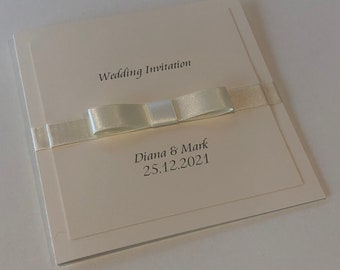 Lucinda wedding invitation