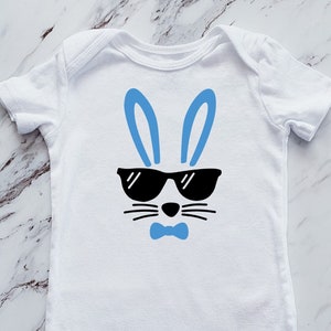Easter Baby Outfit | Easter Baby Bodysuit | Baby Boy Bunny | Baby Gift Idea | Baby&#39;s First Easter | Easter Outfit | Easter Bunny