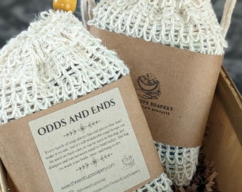 Handmade Soap Sampler Set: Vegan Soap Scraps