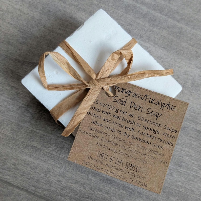 Three of Cups Soapery Dish Soap Bar - Thumbnail 2