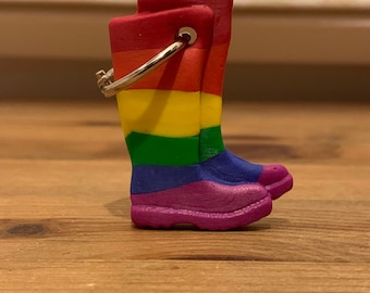 Wellies key ring