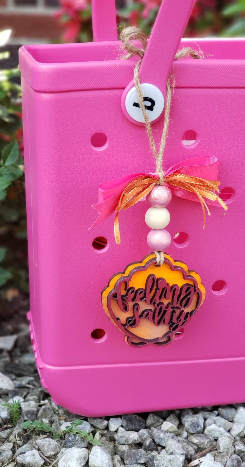 Bogg Bag Charm Feeling Salty Bag Tag Bag tags for Bogg Bag Etsy