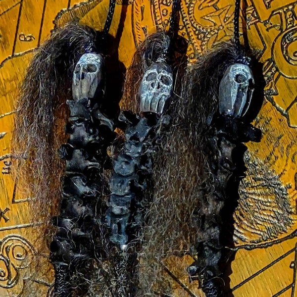 Hanging Hag Doll Voodoo  Pagan protection poppet charm
