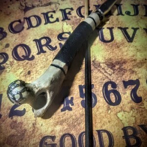 Ritually prepared collapsible wiccan wand