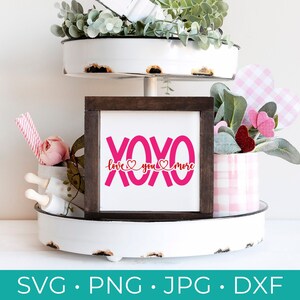 XOXO Love You More SVG - XOXO Love You More Cut File - Valentine's Day Svg - Valentine's Day Cut File - Love You More Svg - XoXo Cut File