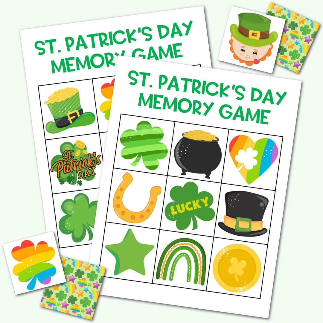 St. Patrick’s Day Memory Game