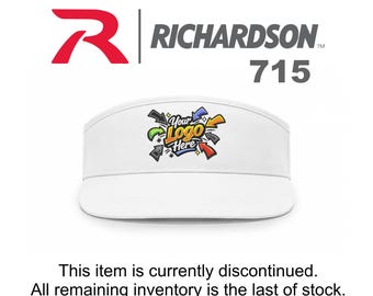 Richardson 715 Customized Embroidered Golf Visor with Your Logo