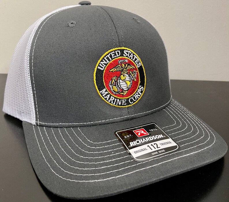 Richardson 112 Embroidered Hats / U.S. Marine Corps Etsy