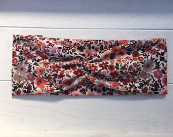 Headband / single-layer hairband / headband / bandeau wild flowers