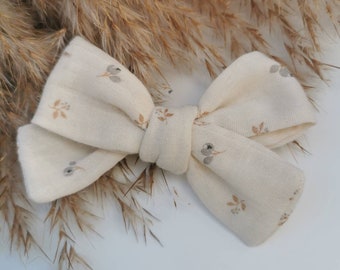 Big Bow / Haarclip Schleife / Haarspange / Haarschleife / Haarschmuck / Clip / Haarklammer / Haarspange für Kinder, Baby aus Baumwolle