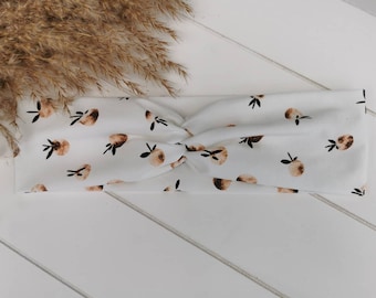 Headband / Hairband / Headband / Bandeau / Twist Headband / Twist HairBand Wild Peach